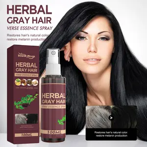 100ml Youth Herbal Hydrating Hair Lotion - Rosemary & Glycerin Infused, Daily Haircare Moisturizer for Soft, Glossy Styling Treatment
