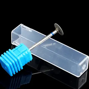Ceramic Milling Cutter Manicure Nail Drill Bits Electric Nail Files Blue Grinding Bits Mills Cutter Home Nail Art Tools Accessories Electronic Nail File