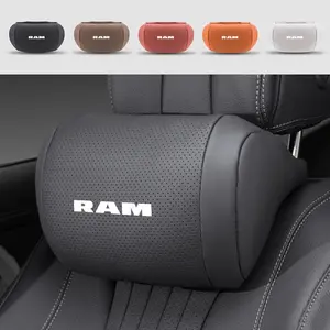 Car Neck Pillow Car Seat Headrest Pillow Auto Memory Cotton Protector Cushion For Dodge SRT Ram Journey Charger Challenger Caliber Durang Auto Accessories