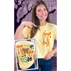 Halloween Bows Graphic T-Shirt