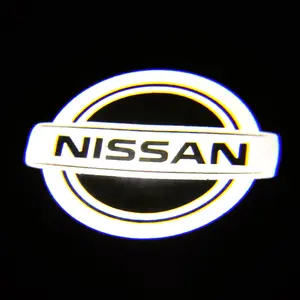 2pcs LED Car Door Welcome Logo Light LED Lamp for Nissan Teana Altima Coupe Sedan MAXIMA AMADAR TITAN QUEST Quest Armada