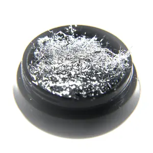 Thin Aluminum Foil Paper for Nail Art - Lightweight & Durable Flakes for Gel Acrylic & Regular Polish - Ideal for Marble Effects & Abstract Accents