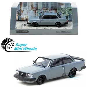 Tarmac Works 1:64 Volvo 242 Custom Grey