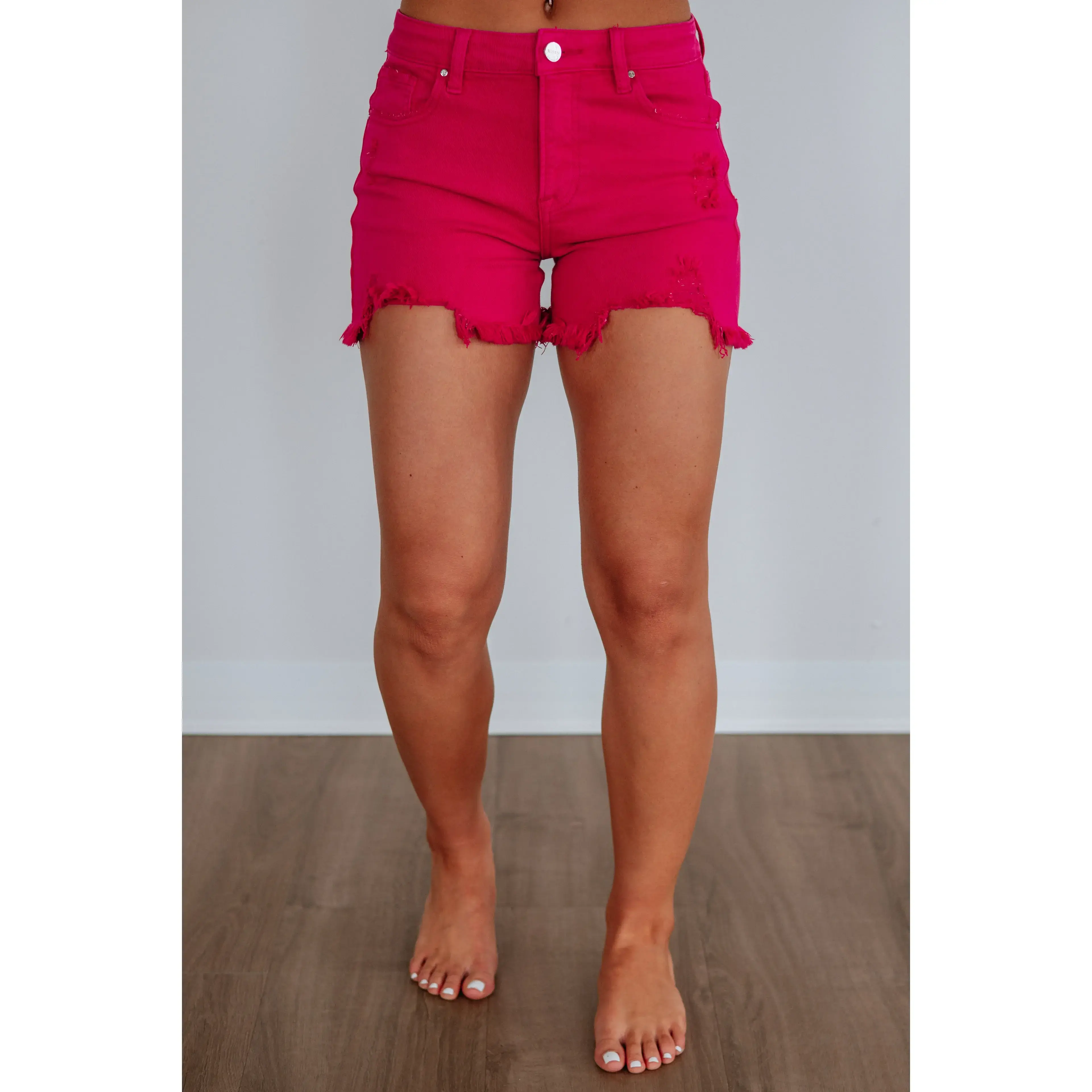 Charleigh Risen Shorts - Fuchsia