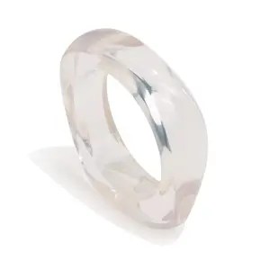 Clear Acrylic Bangle