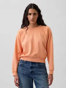 Gap Women's VintageSoft Terry Raglan Sweatshirt