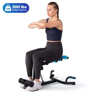 MERACH Sit Up Machine Gifts For Her/Him Deep Squat Machine Home Gym Workout Training Abdominal bench Push Up Trainer