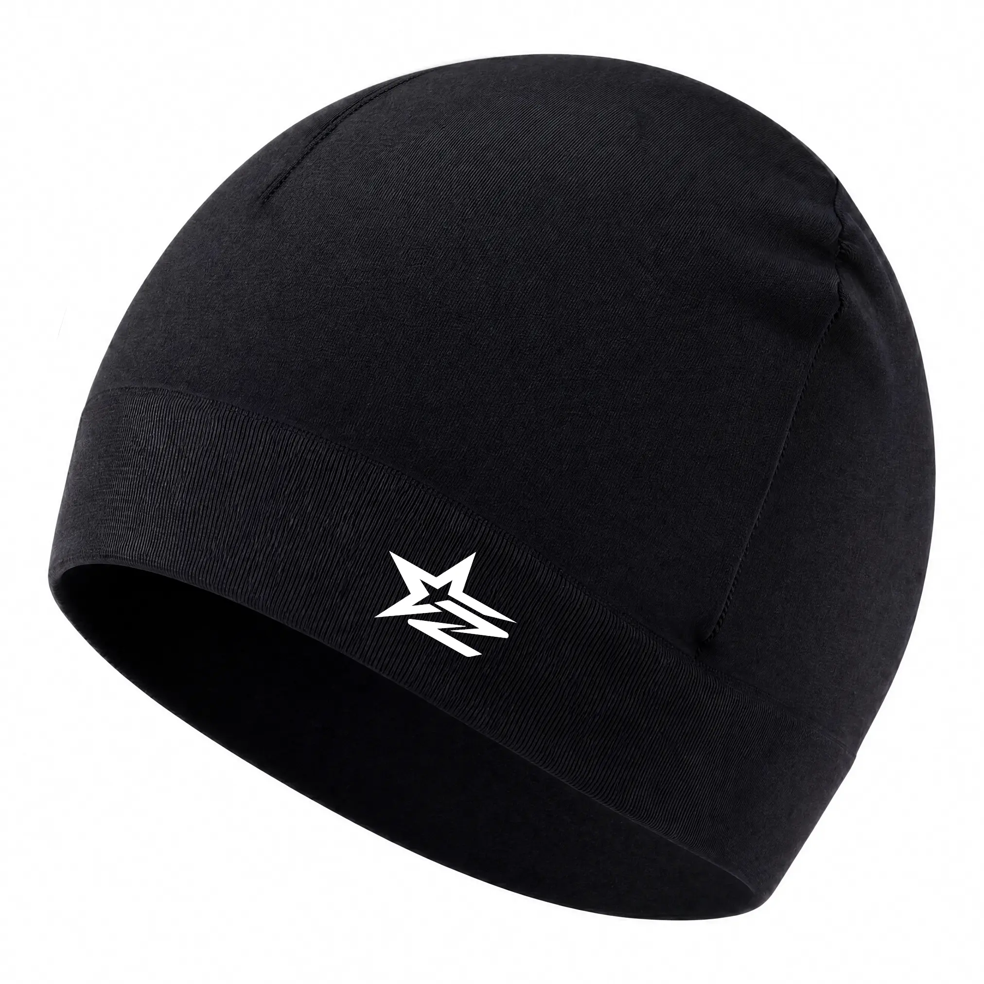 2THESTARS Men's Lightweight Cooling Stretchy Skull Cap Beanie - Moisture Wicking Sweatband, Outdoor Running & Sports Cycling Fashion Accessory, Outdoor Running Cap, Skull Cap Beanies