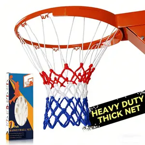 Professional Grade 12-Point Polyester Basketball Net, Durable and Thickened Design, Ideal for Competitive Games, High-Quality Sports Equipment