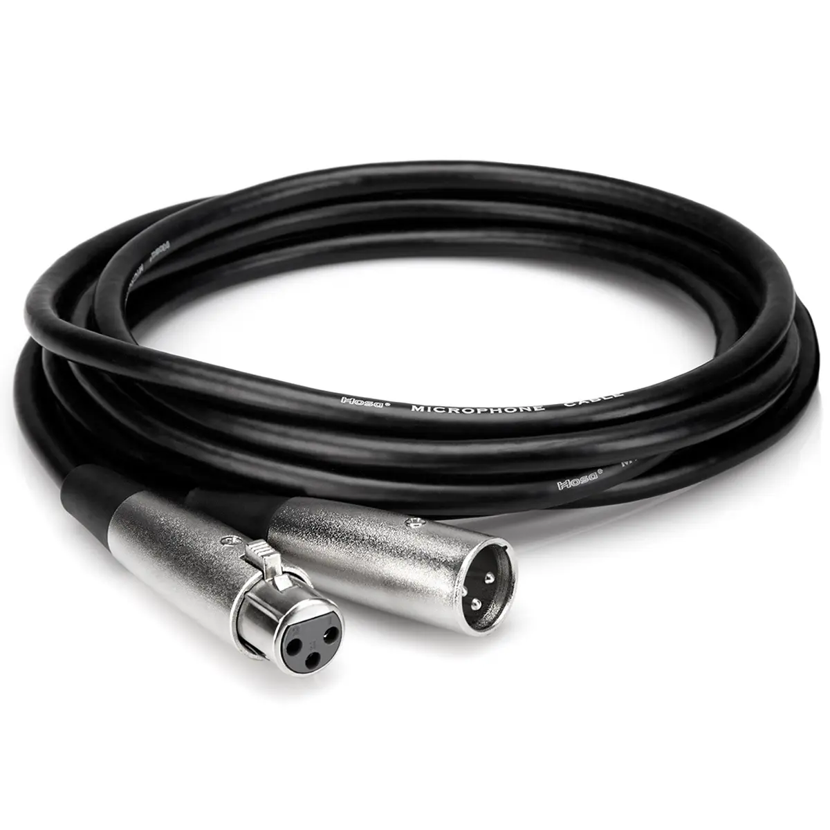 Hosa Technology 3-Pin XLR Male to 3-Pin XLR Female Balanced Microphone Cable, 100'