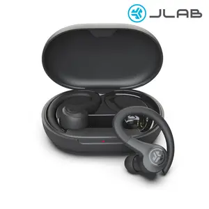JLab GO Sport+ True Wireless Earbuds with Integrated Charging Case 35+ Hour Playtime 3 EQ Sound Settings IPX4 Bluetooth 5.3 Cable Rechargeable Headphones Audio - Electronic