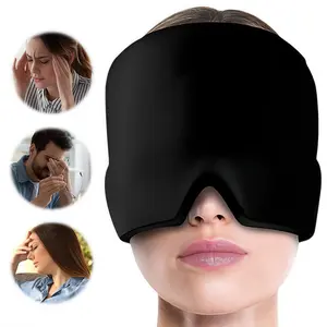 LMMAKE Migraine Relief Cap with Gel Ice Pack Adjustable Fit for Headache & Puffy Eyes Cold or Hot Therapy Reusable Soothing Hat for Migraine Pain Relief Migraine Relief Hat