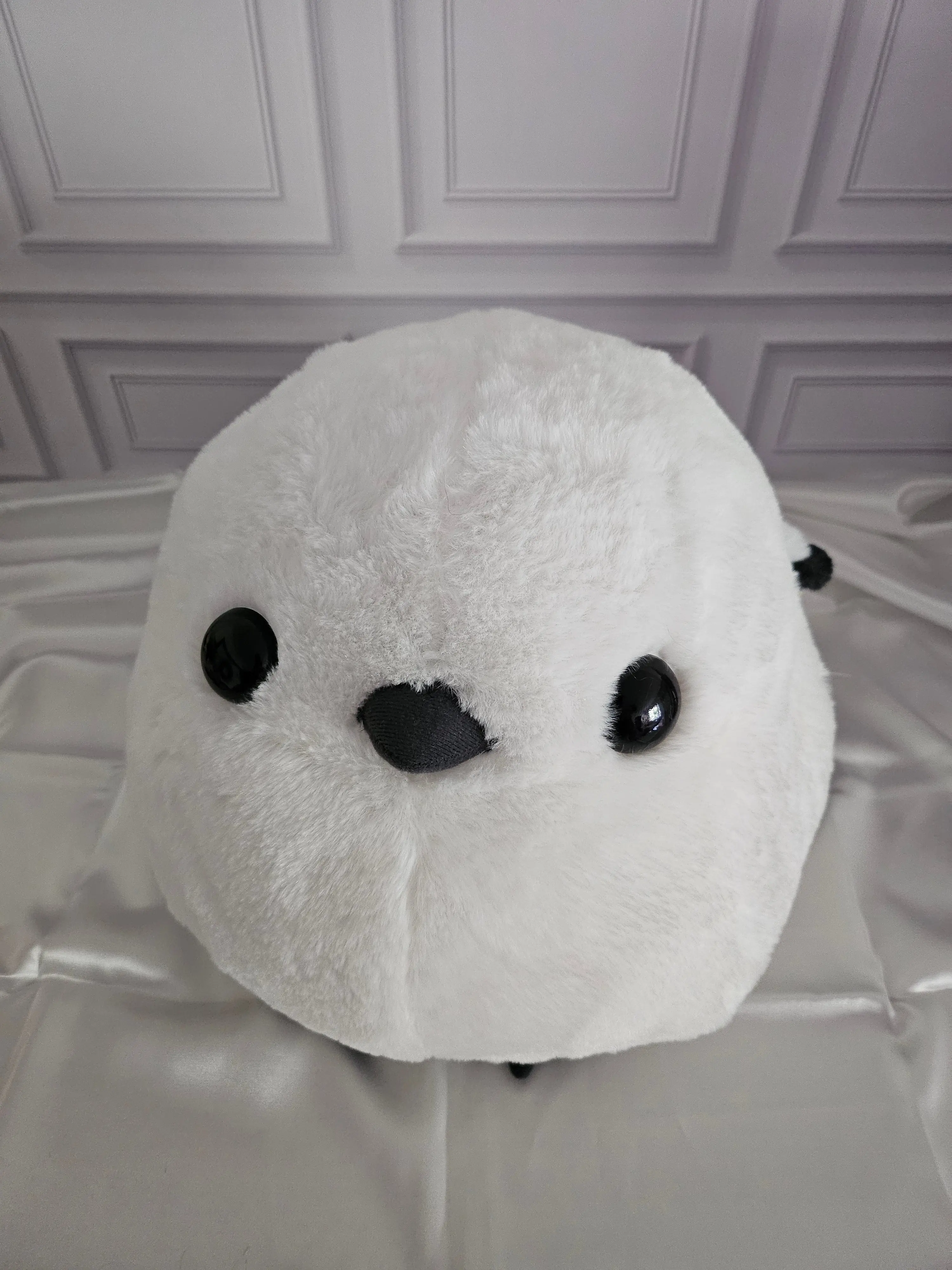 Extra Large Fuku Fuku Shima Enaga  - Adorable 28cm Snow Fairy Plush