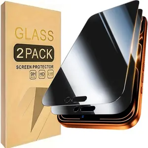 iPhone 17 Series Privacy Screen Protectors, Protective Anti-Spy Tempered Glass Film, High-Clarity & Scratch-Resistant, Ideal for iPhone 17/pro/max, Protection, Accessories