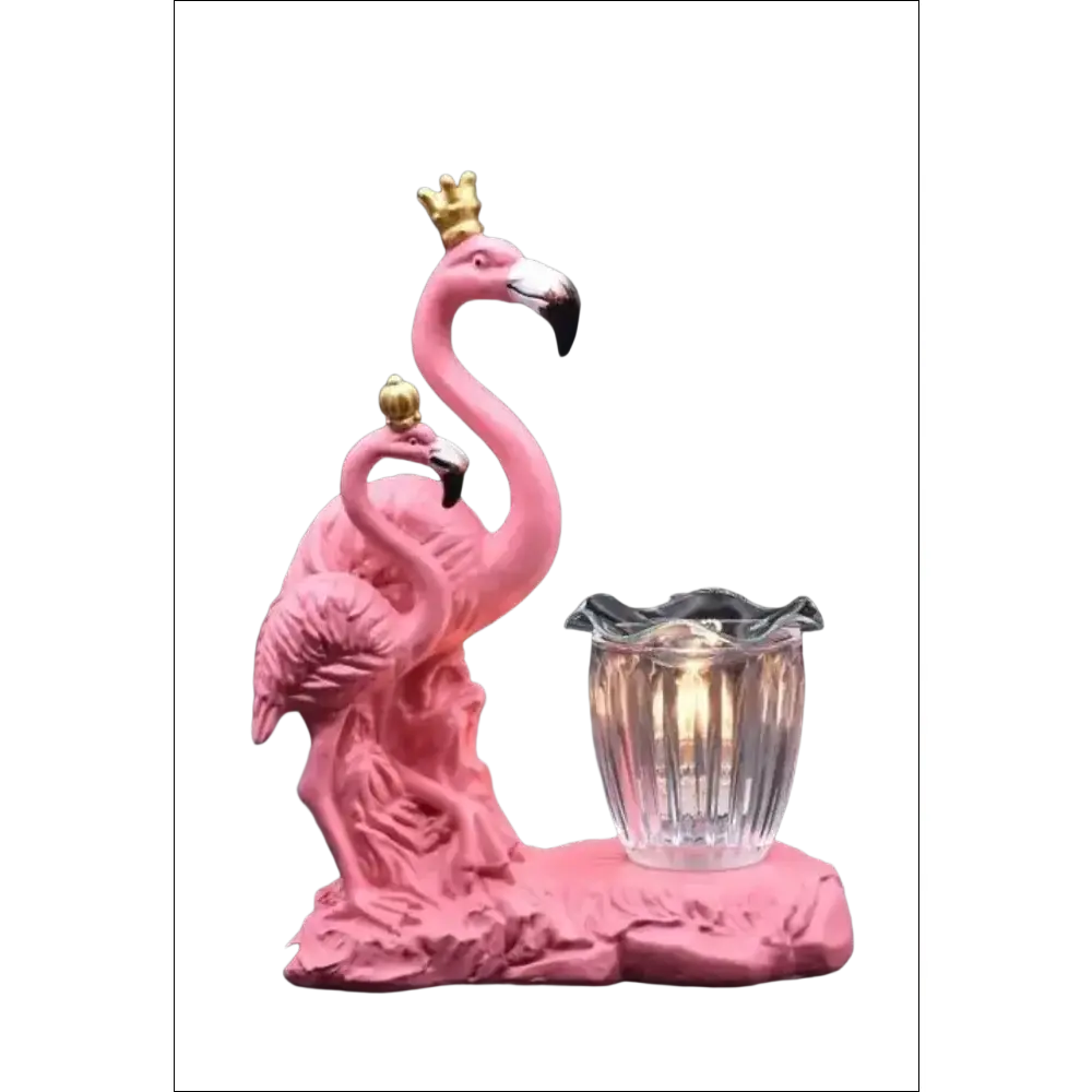 Flamingo Wax Oil Warmer Electric With Dimmer Wheel