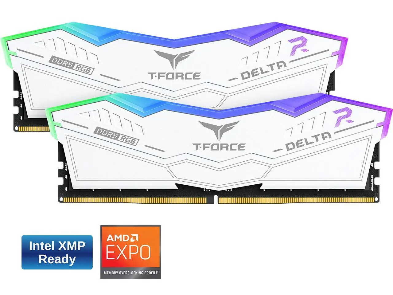 Team Group 16GB (2 x 8GB) 288-Pin PC RAM DDR5 6000 (PC5 48000) Memory Model FF4D516G6000HC38ADC01