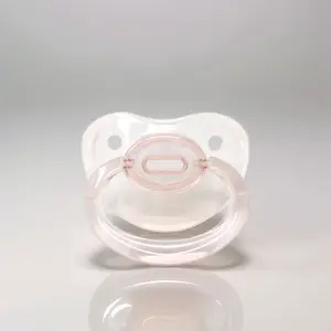 Crystal Clarity Adult Pacifier-Pink