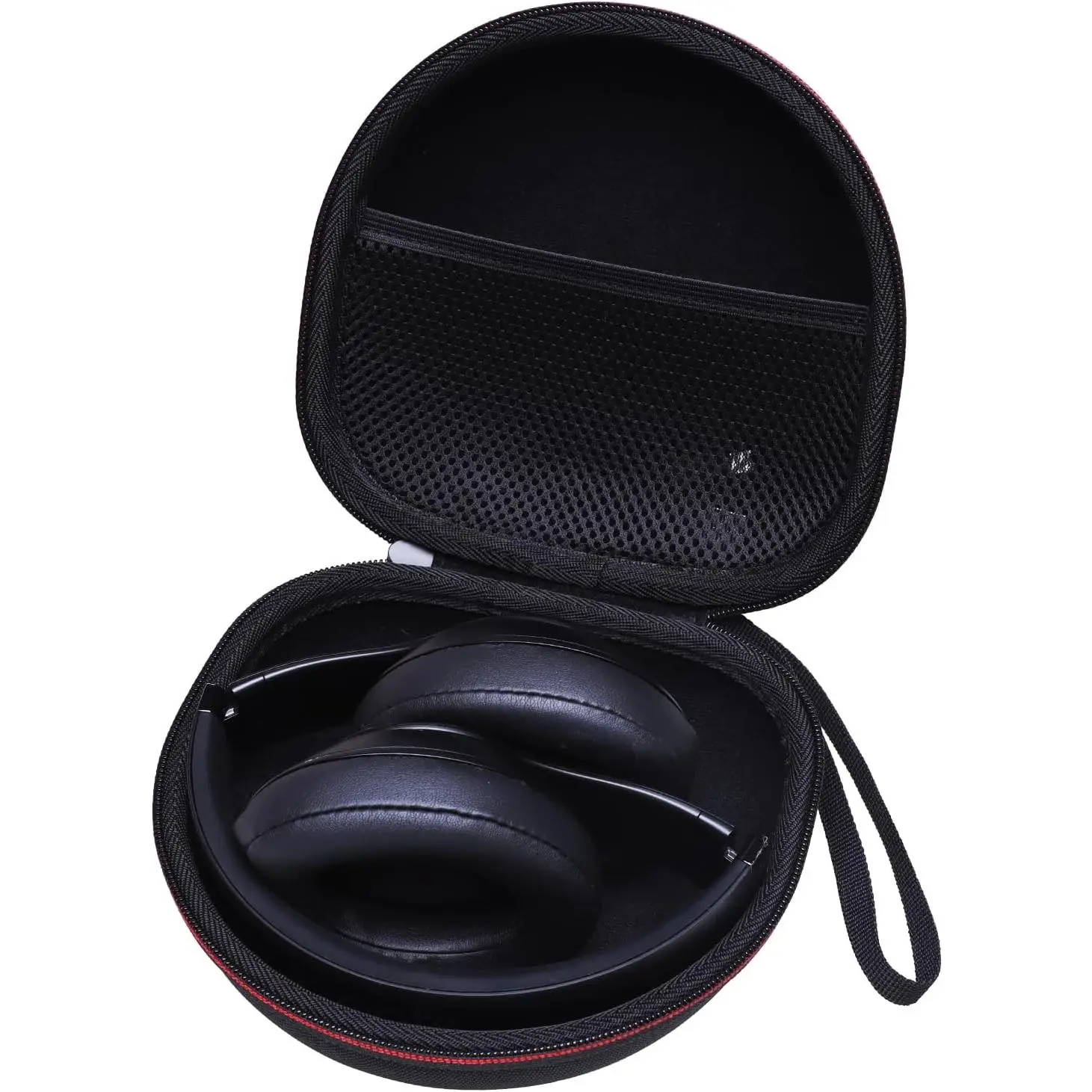 F-HPS38 Headphone Case Compatible with BERIBES/TOZO/KVIDIO/Beats/Soundcore Anker/JBL Noise Cancelling Over-Ear Headphones, Black