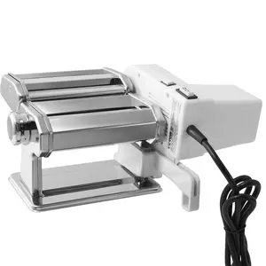 Father's Day Gift VEVOR Electric Pasta Maker Machine, 9 Adjustable Thickness Settings Noodles Maker, Stainless Steel Noodle Rollers and Cutter, Pasta Making Kitchen Tool Kit, Perfect for Spaghetti, Fettuccini, Lasagna