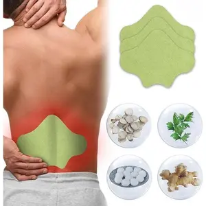 Natural Artemisia Lumbar Patch Soothing Patch - For relief of aches and pains, unisex, easy-to-use lumbar back soothing patch - 48 pcs. Pack Gentle