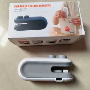 Small Kitchen Sealer Machine, Snack Food Sealing Device, Compact Design for Home Use, Easy Operation, Ideal for Freshness Preservation