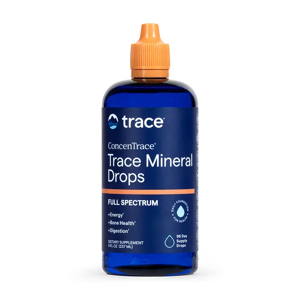 Trace Mineral Drops - 1-3 Month Supply - Hydrating & Energy Supplement - Edible Liquid - Healthcare & Dietary Use