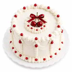 Lambeth Cake Pearls – Jumbo Chocolate with Red Crispy Shell