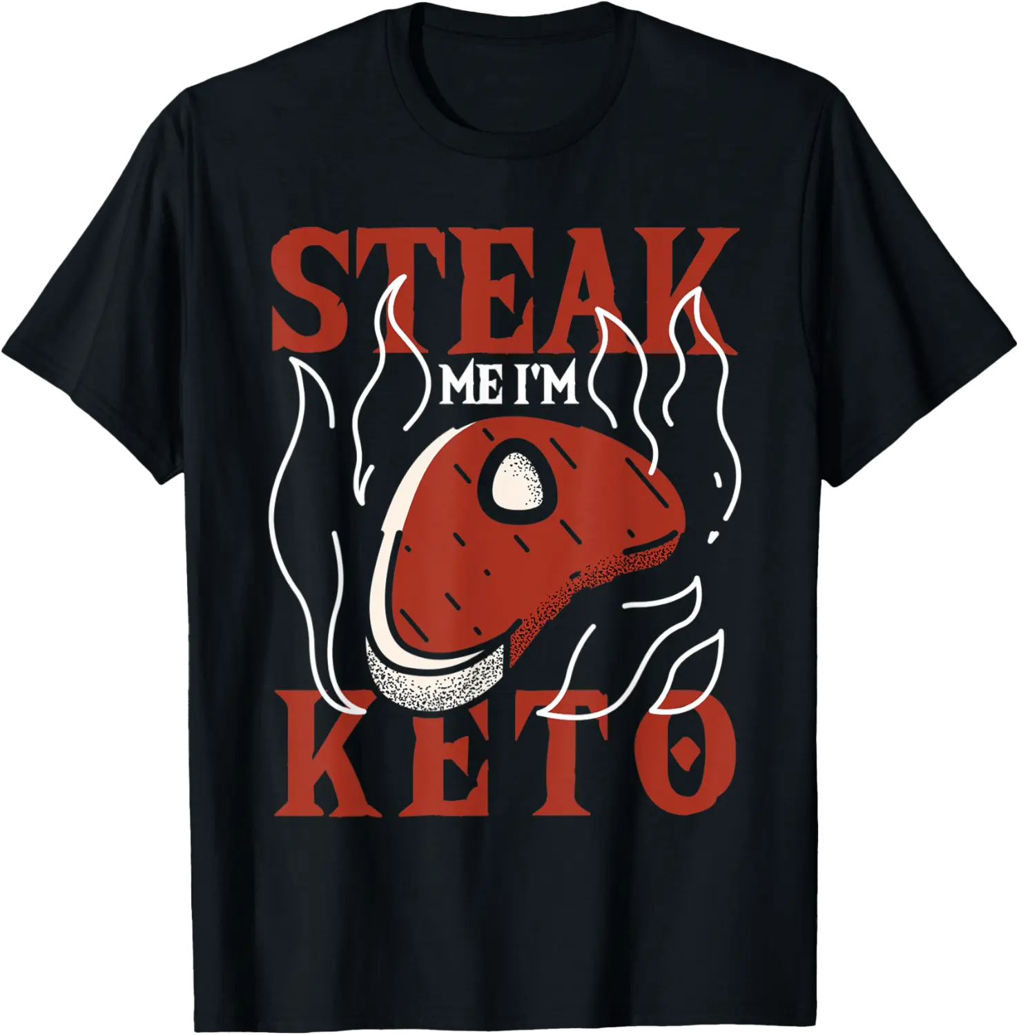 Keto Steak Lover - Ketogenic Low Carb Keto Diet Food T-Shirt - Gabriellef Shop 73B0B5453C1C