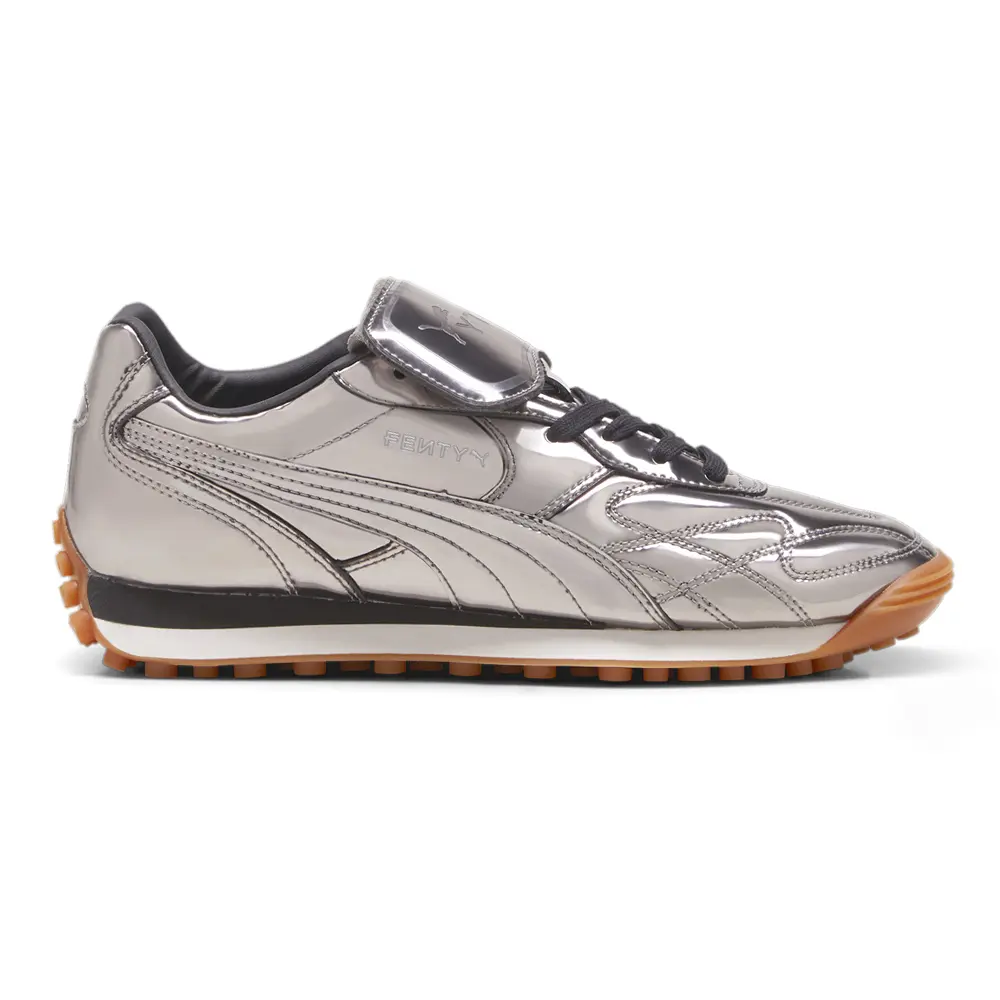 PUMA Mens Fenty X Avanti C Lace Up Sneakers Shoes Casual - Silver