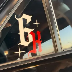 5” Gothic 6k-Automotive Vinyl Decal