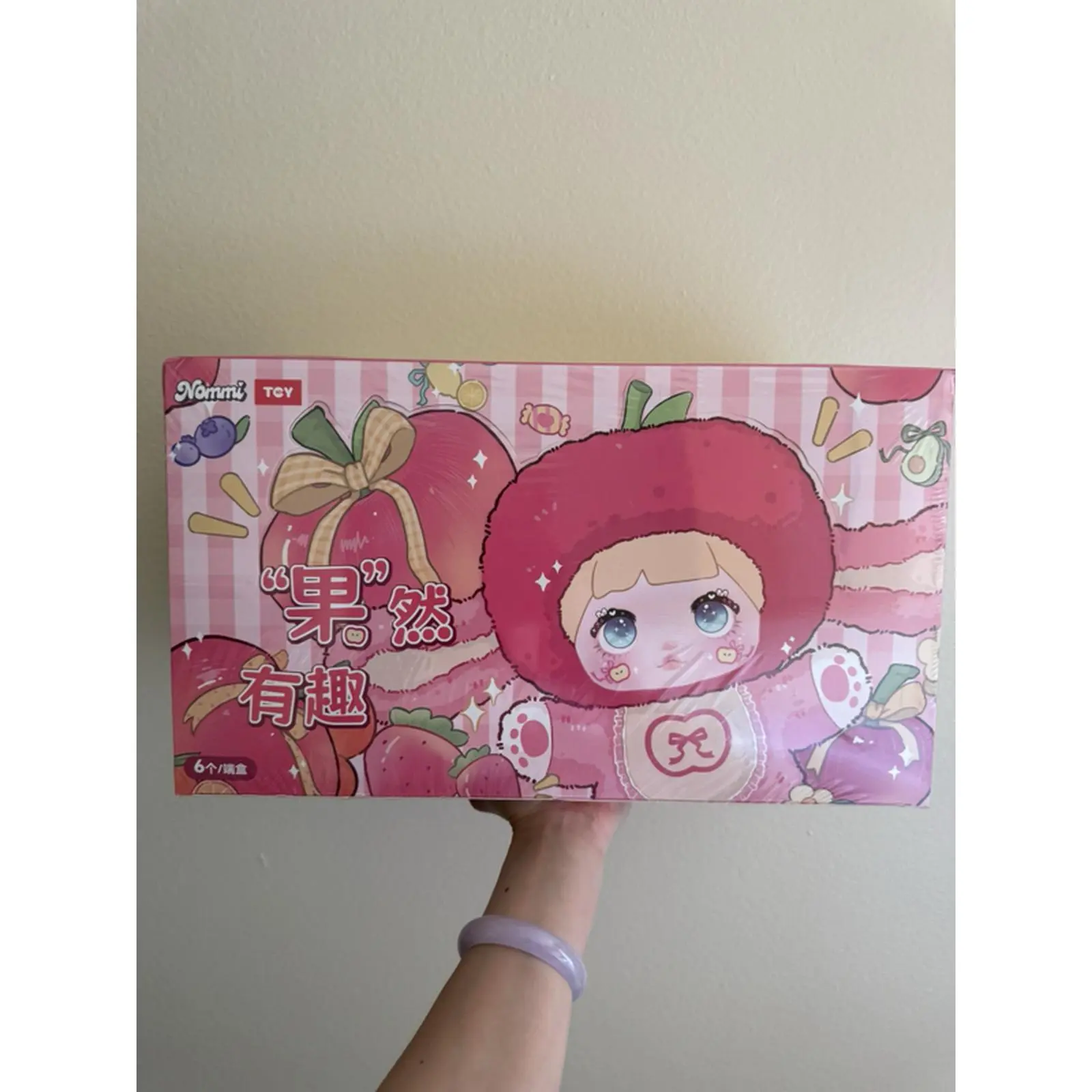 Nommi Fruit Series Plush Doll Pendant - AUTHENTIC - FULLSET (6 Boxes) - SEALED collectible toy