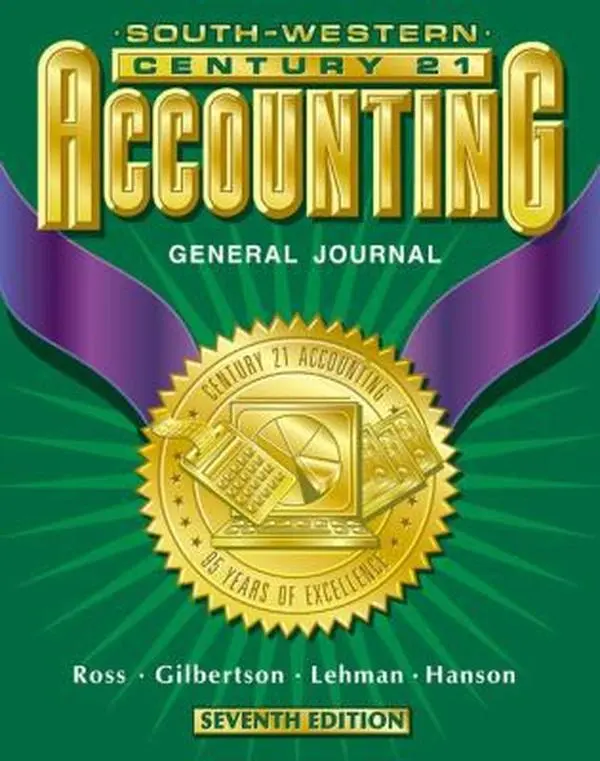 USED Book - Century 21 Accounting: Chapters 1-26 by Kenton E. Ross (Hardcover) - english