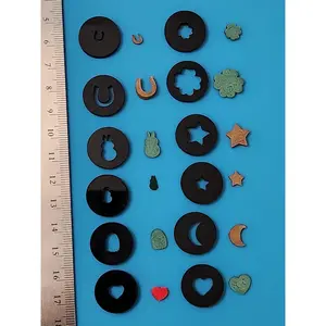 18mm Extruder Disks for clay & sugar paste