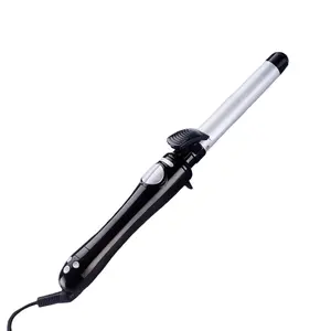 [Wavy Chic] Automatic Rotating Hair Curler Auto Hair Curling Wands 28mm 1.1 Inch Curling Irons Hair Waver 30s Instant Heat-Up [Wavy Chic] Curl Hair Waving Irons Hair Styling Irons 110-220v Hair Crimper with LCD Temp Display