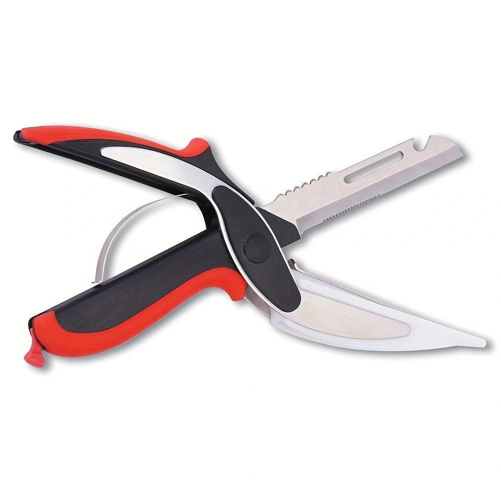 Vegetable Scissors, Kitchen Food Cutter, Meat Scissors, Quick Vegetable Slicer, Kitchen Chopping Scissors for Home Use, Kitchen Shears