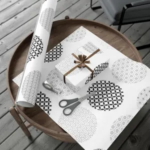 Japanese Inspired Pattern Design Gift Wrap Paper