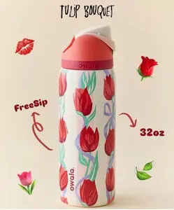 Owala Tulip Bouquet 32oz 🌷 FreeSip Bottle | UO Exclusive US