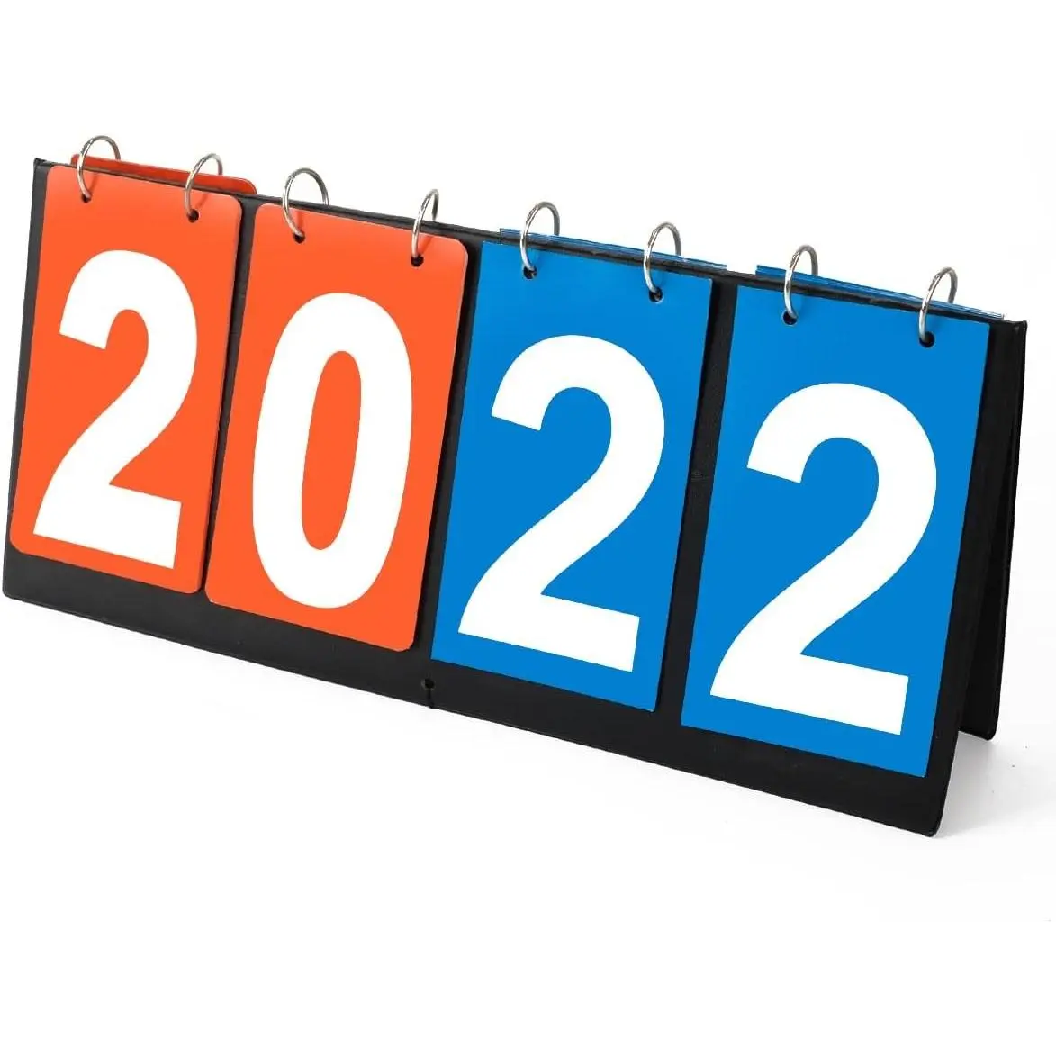 Portable Table Top Scoreboard Flipper, Multi Sports Score Flip Scoreboard Score Keeper