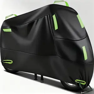 600D Motorcycle Cover, UV Protection, Scratch Resistant, Bird Dropping Proof, All Seasons, Full Weather Protection
