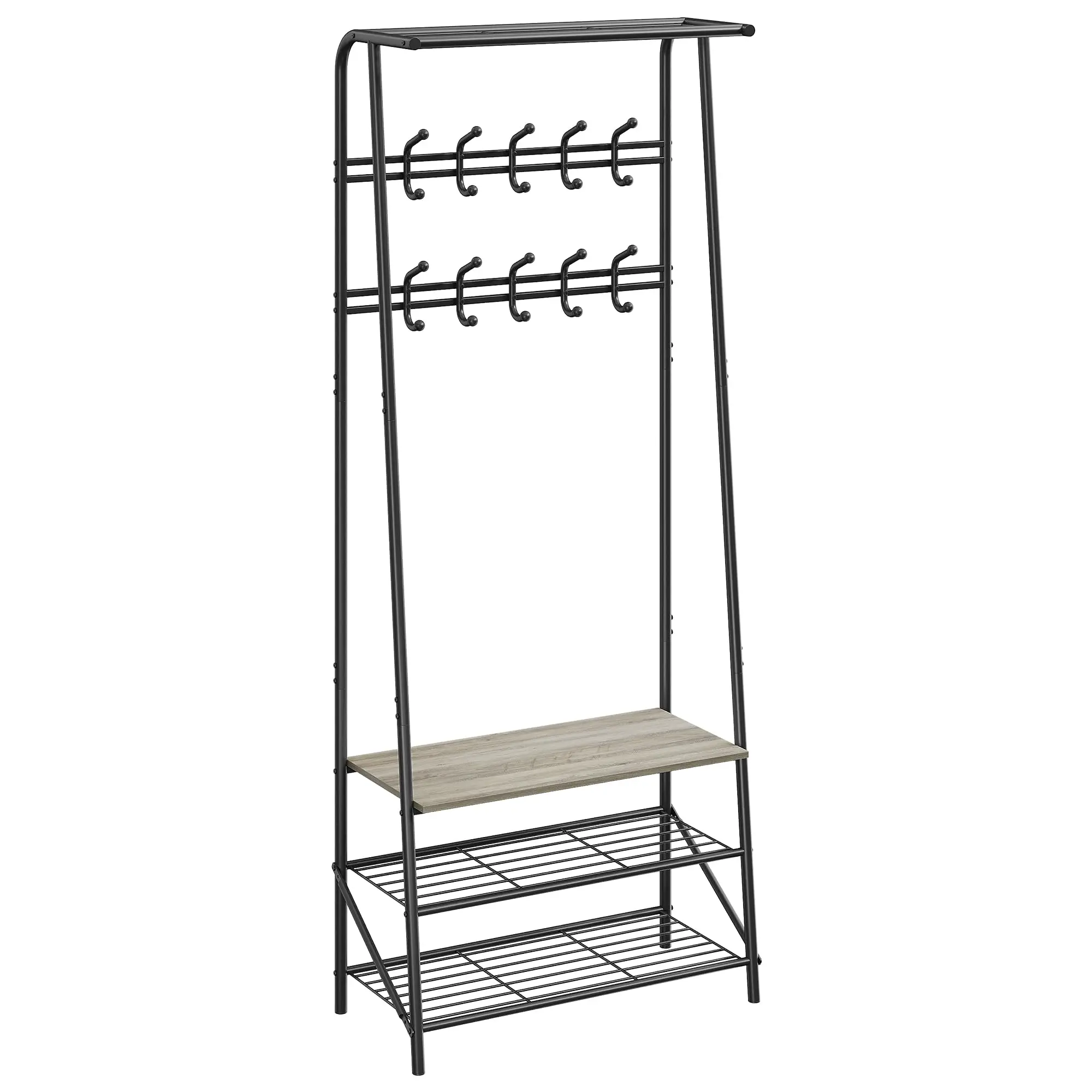 Double Row Hook 60 Width Gray