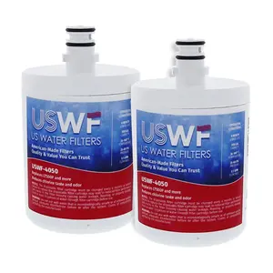 Made in the USA, 5231JA2002A Refrigerator Water Filter 2-pk | Replacement for LG LT500P, GEN11042FR-08, ADQ72910902, ADQ72910907, ADQ72910901, RWF0100A, Kenmore 9890, 46-9890, USWF Fridge Filter