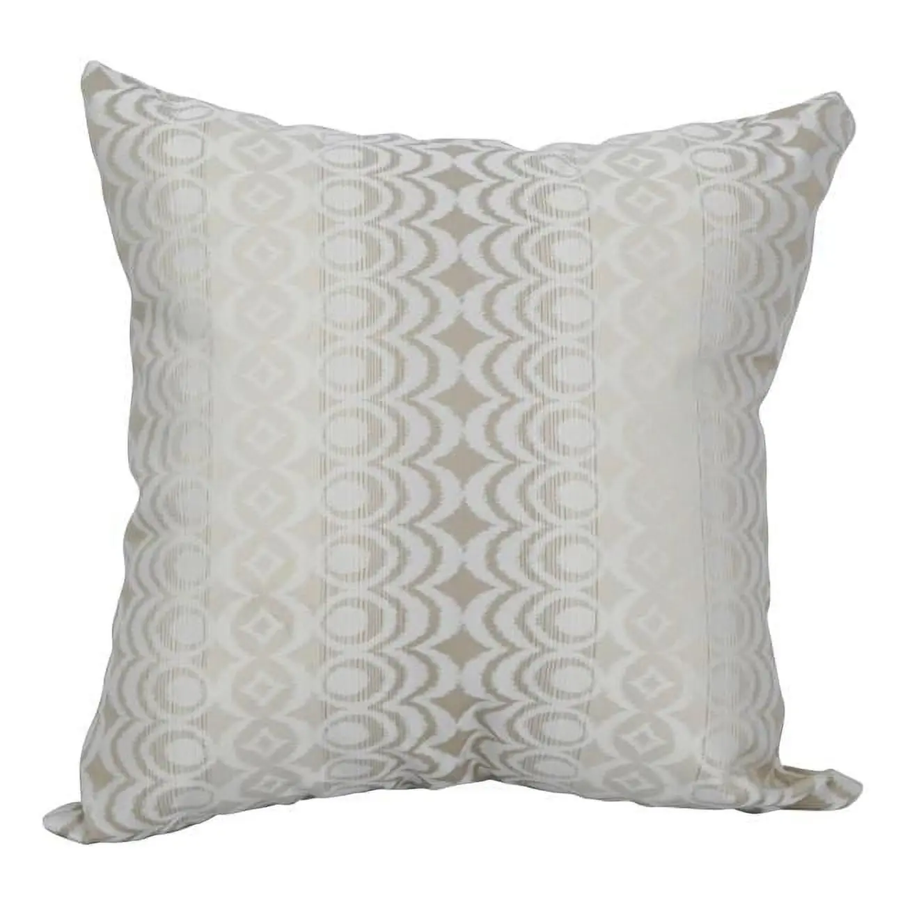 Blazing Needles 9910-S1-ID-126 17 in. Jacquard Throw Pillows with Inserts, Torero Dune