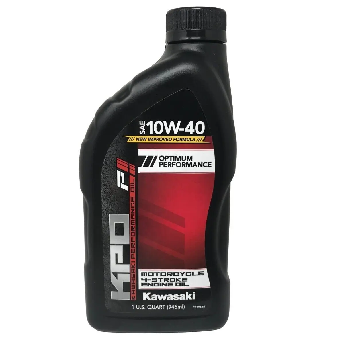Kawasaki Genuine OEM KPO Motorcycle 10W-40 Oil Quart K61021-101-01Q