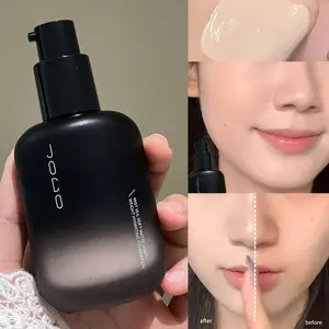 Lightweight Hydrating Flawless Coverage Foundation Liquid, Flawless Complexion, Long-Lasting Makeup, Face & Body Concealer, Pore-Minimizing, Waterproof, Oil-Control, All Skin Types