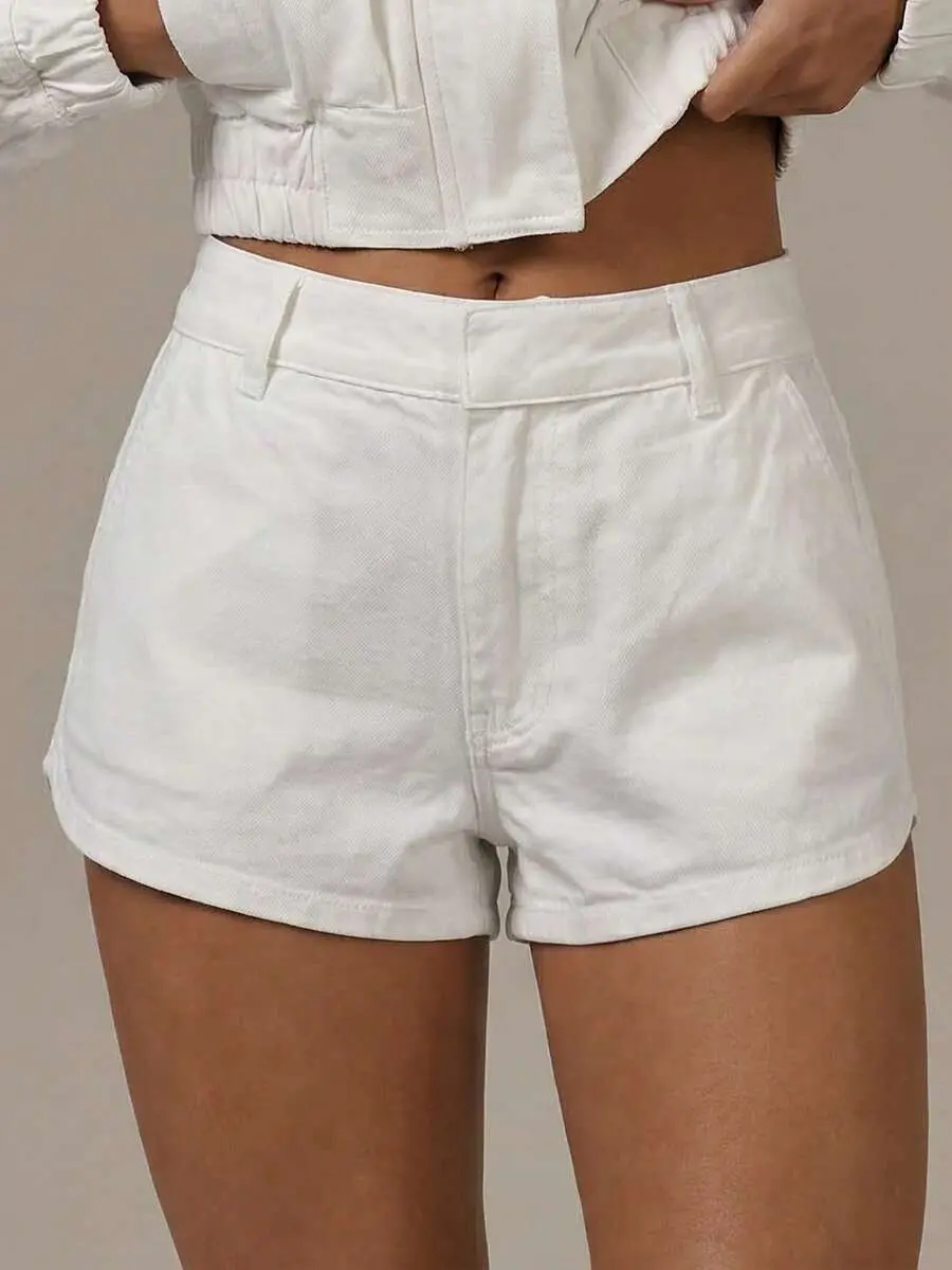APPAREL Mini Denim Shorts Spring Summer Cute Cosy Cottage Core Spring Dew