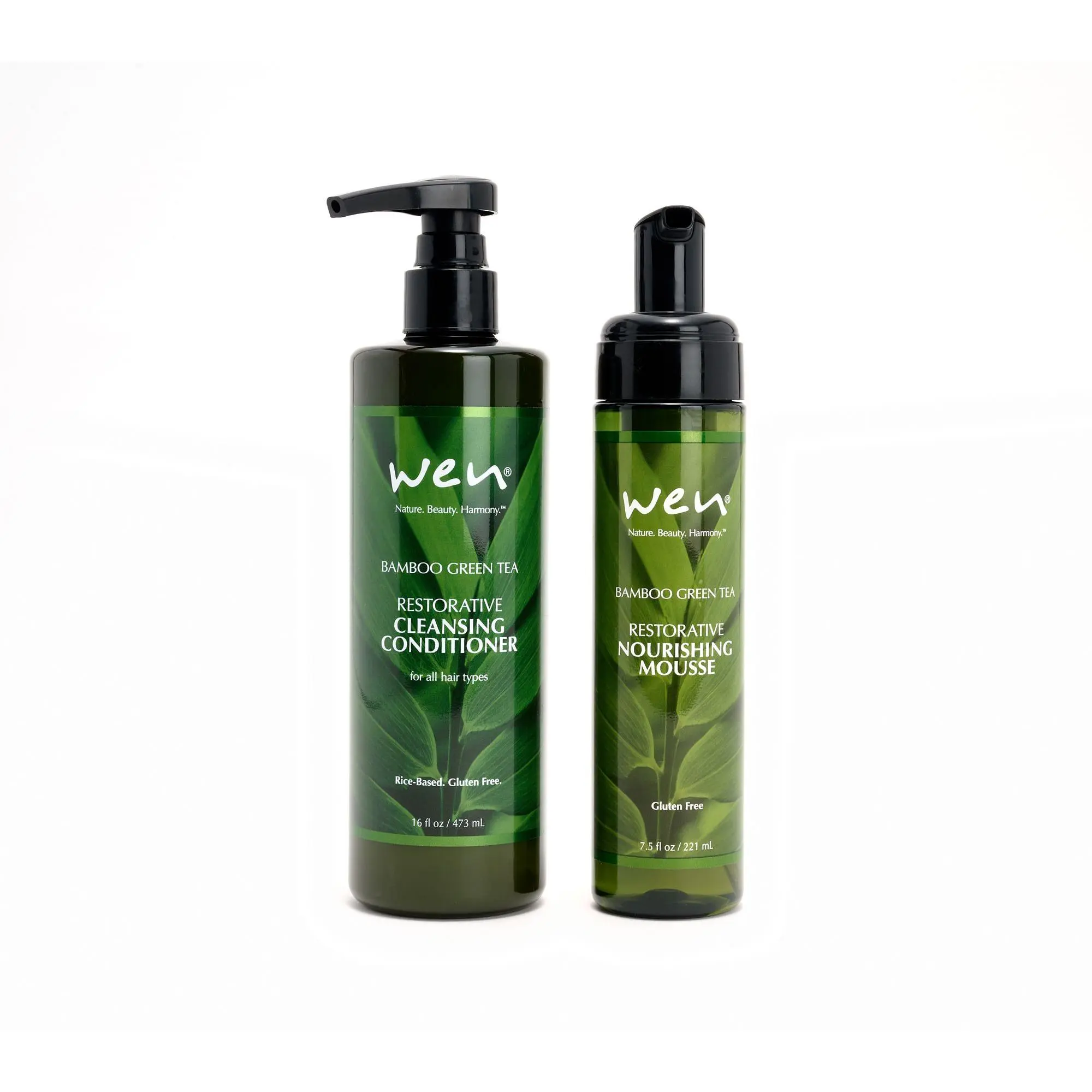 QVC WEN by Chaz Dean Haircare Cleansing Conditioner & Styling Mousse Set QVC WEN by Chaz Dean Haircare Cleansing Conditioner & Styling Mousse Set