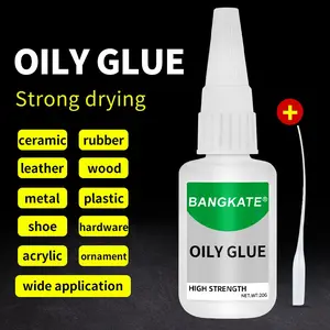 20g Strong Oil-Based Adhesive Glue, Universal Instant Strong Glue for Ceramic Metal Glass Plastic Wood Ceramics, Fast Drying Long-Lasting Bond, High Strength Glue