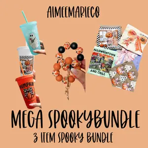Mega Spookyseason Bundle-Tshirt, Cup, & Other Goodies