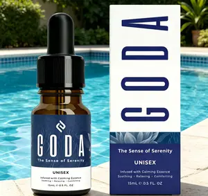 GODA For Her & Him Serenity Mini Perfume 15ml | Unisex Calming Fragrance with Lavender & Chamomile | Vegan & Cruelty-Free