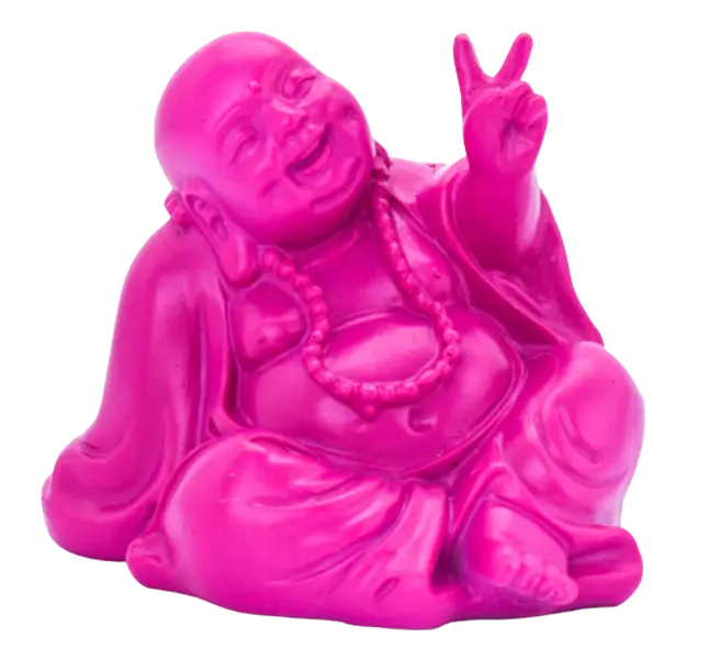 Peace Buddha – Pink